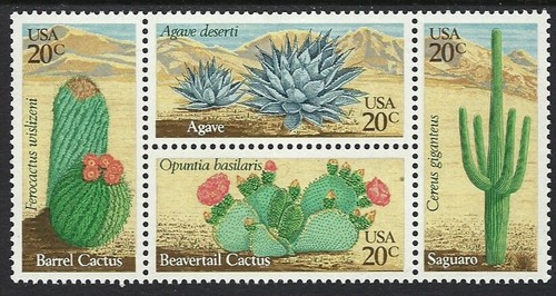 Usa 1983 mnh 20c blocco - usa, 4