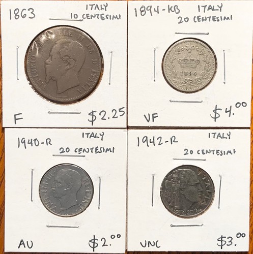 Lotto monete italia 1863 - monete,