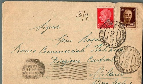Storia postale 1942 regno - storia,