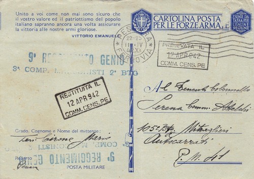 11c ww2 franchigia 1942 - 20-11c),