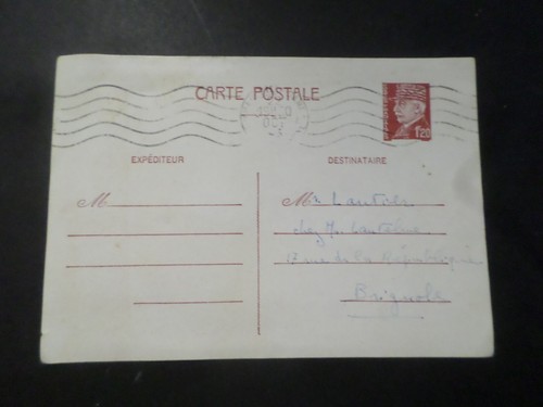 Entier postal france 1942 - entier,