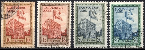San marino 1942 216 219 - san, -216»219-