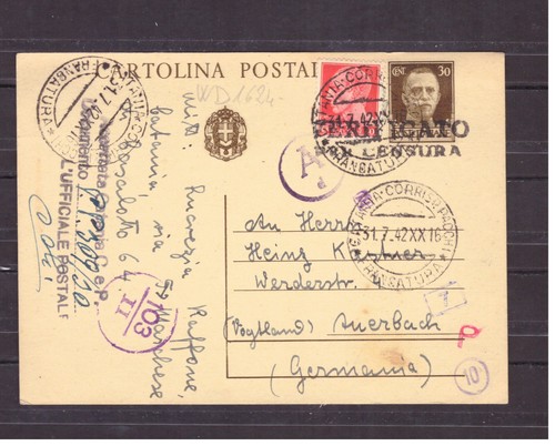 Cartolina postale c - postale, 30