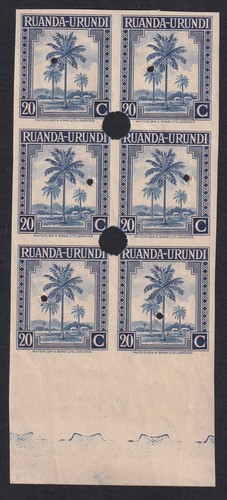 Ruanda urundi 1942 20c - ruanda, #71