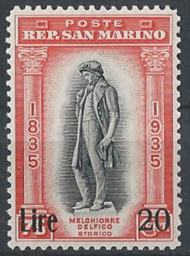 1942 san marino lire - 1942, on