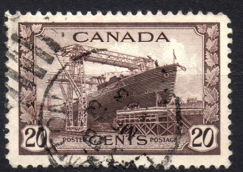 Canada 1942 1943 usato 20 - canada,
