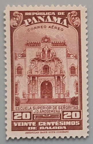 Francobollo panama 1942 posta - francobollo,